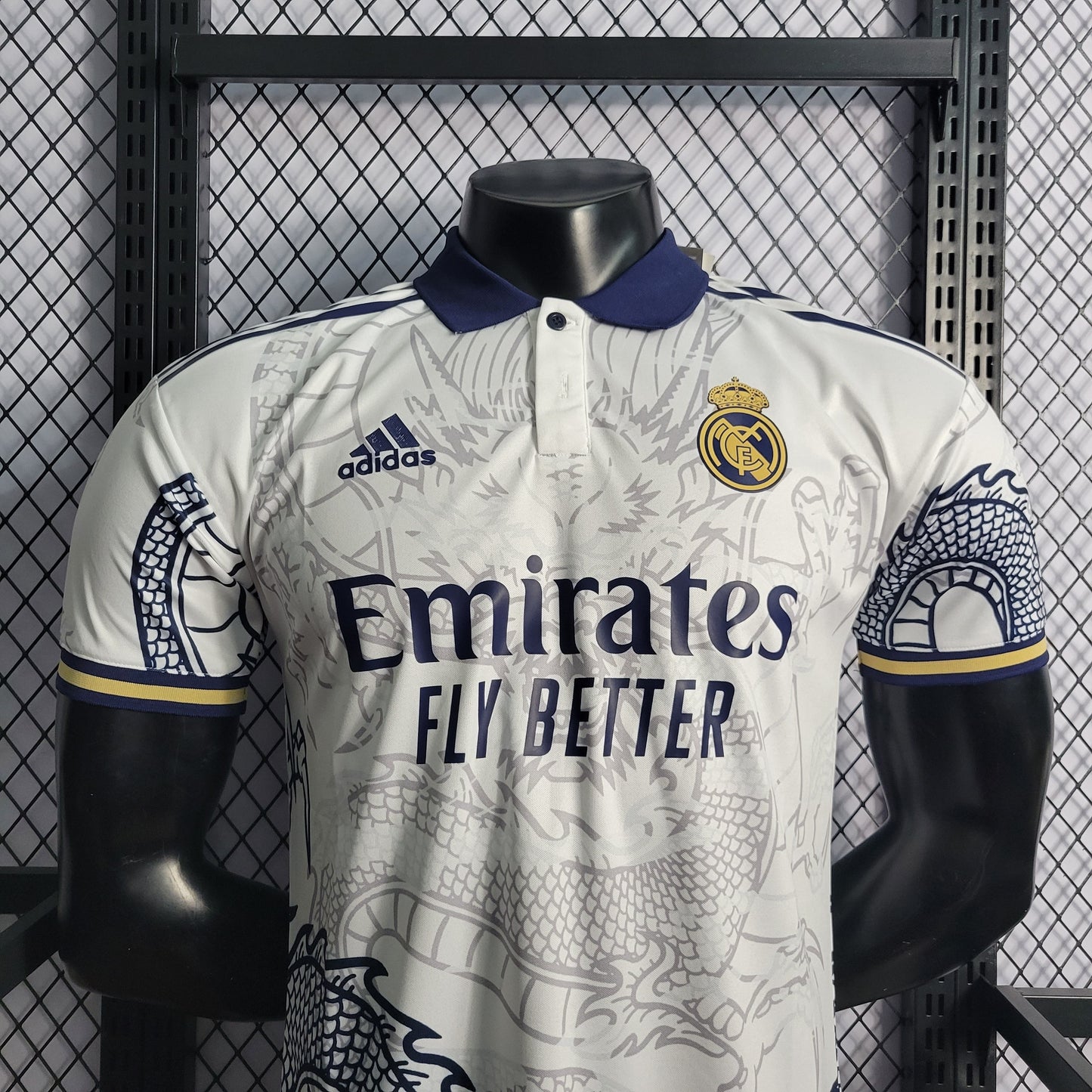 Camiseta Real Madrid dragon edition white | Versión jugador