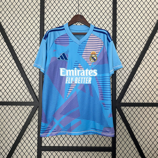 Camiseta Real Madrid Arquero Azul 2024-25 | Versión fan