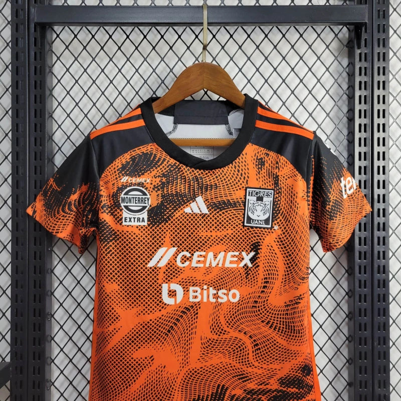 Conjunto niños Tigres tercer kit 2024/25