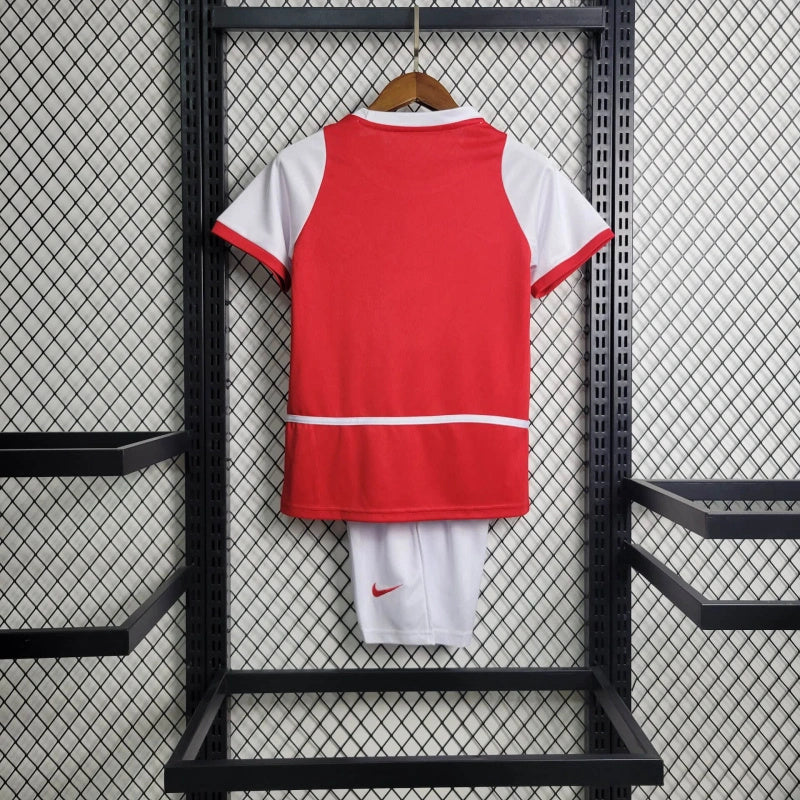 Conjunto niños Arsenal 2002/04 Local Retro