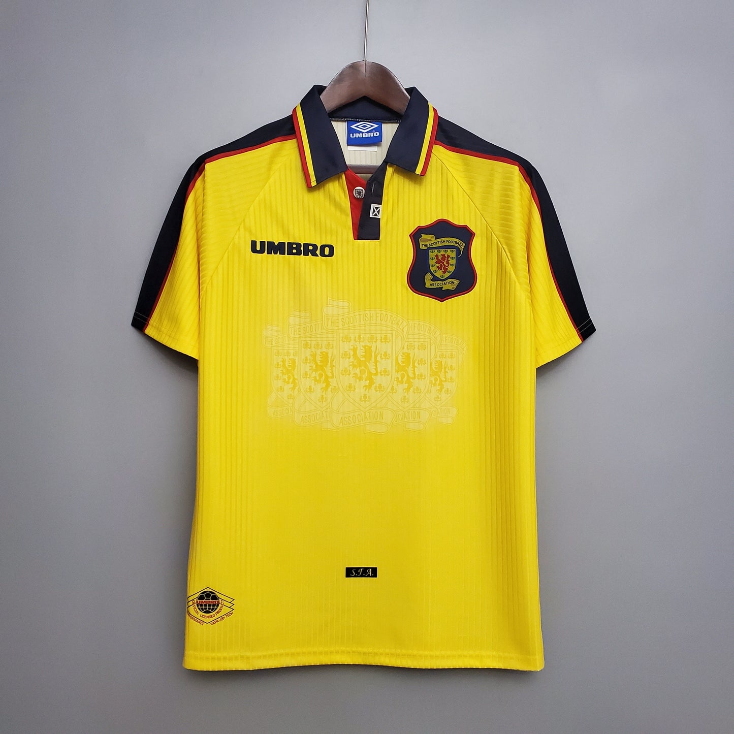 Camiseta Escocia 96/98 Amarilla | Retro