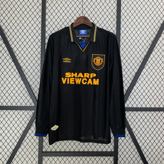 Camiseta Manchester Unite 1993/95 Visita | Manga larga Retro