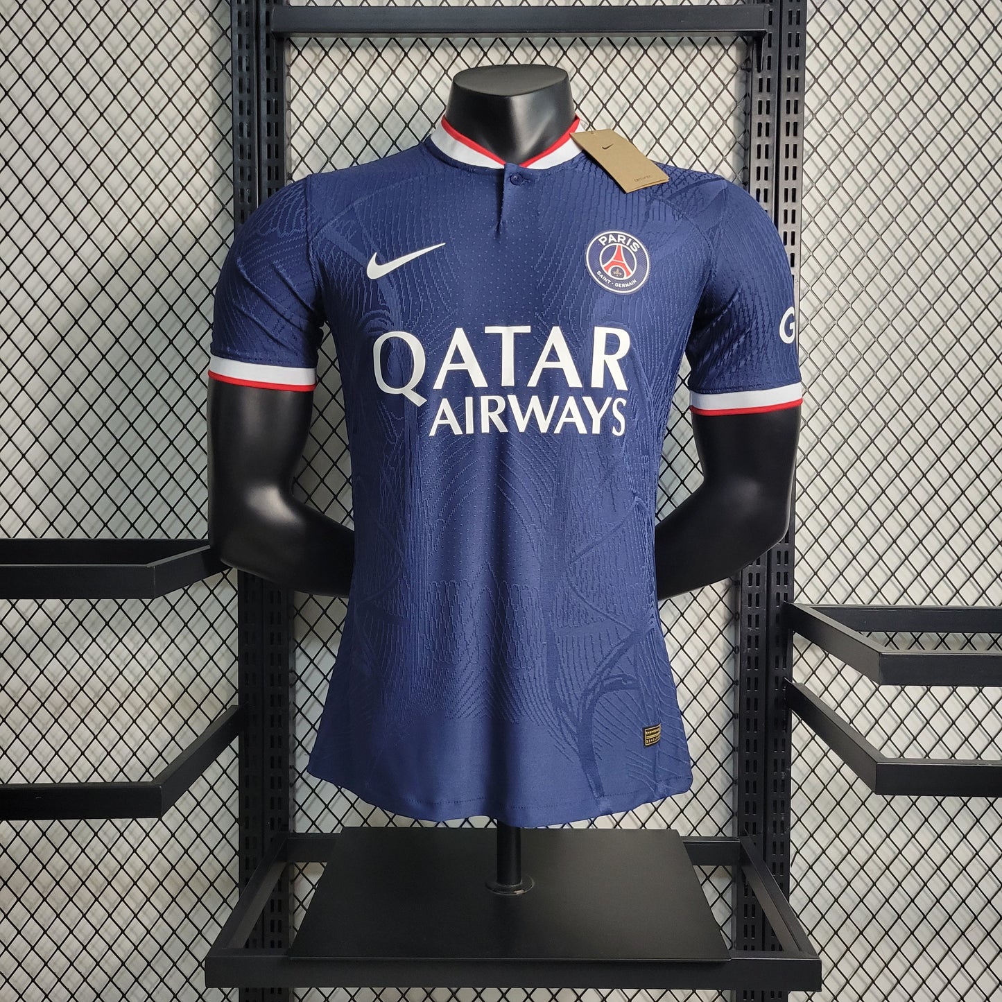Camiseta PSG Royal Blue Casual 2023-24 | Versión jugador