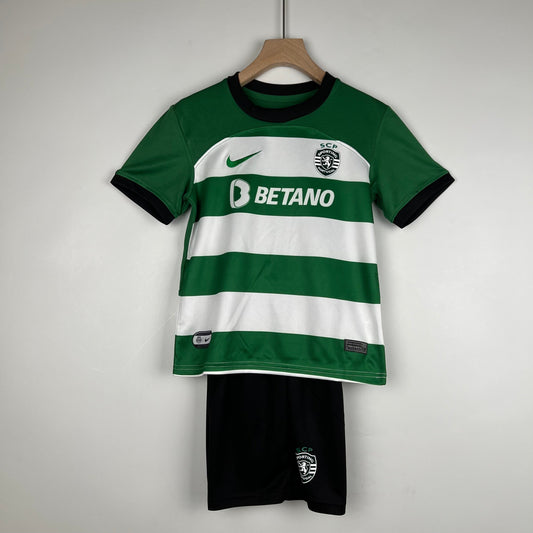 Sporting de Lisboa - Kit de niños | Local 2023/24