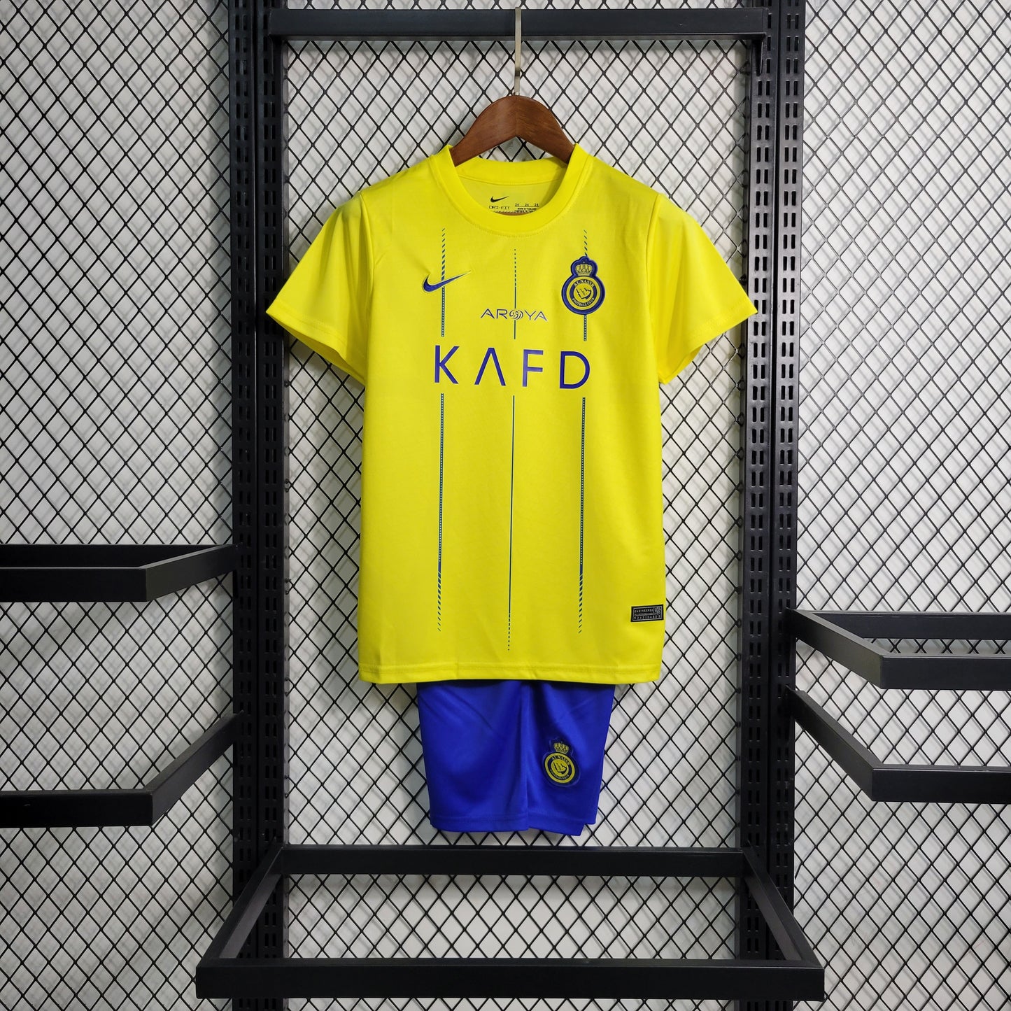 ⚡Envío rápido - Al Nassr local 2023 | Conjunto Kids