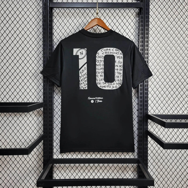 Camiseta Napoli black Edición especial 2024-25 | Versión fan