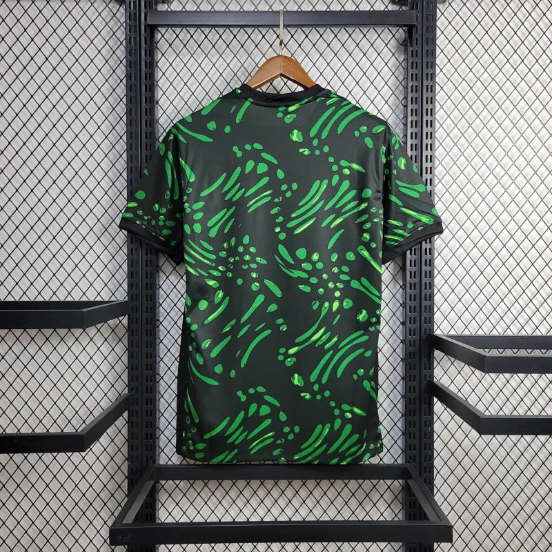 Camiseta Nigeria green black Edición especial 2024-25 | Versión fan