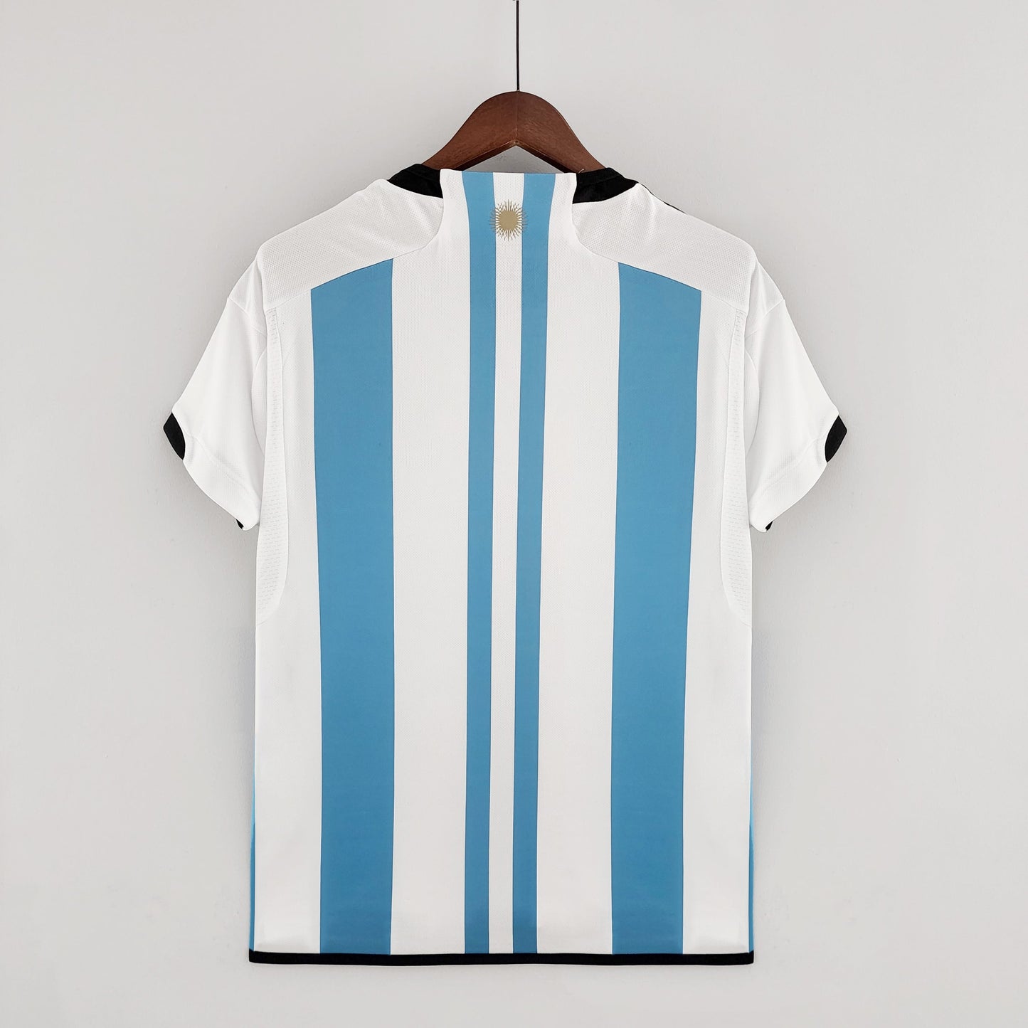 ⚡Envío rápido - Camiseta Argentina 3 estrellas + parche campeón del mundo Local | Versión Fan