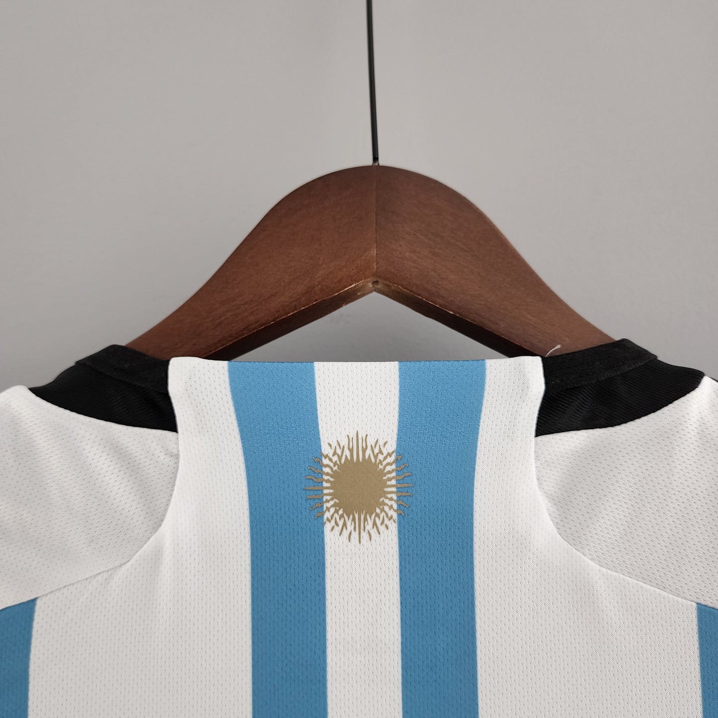 ⚡Envío rápido - Camiseta Argentina 3 estrellas + parche campeón del mundo Local | Versión Fan